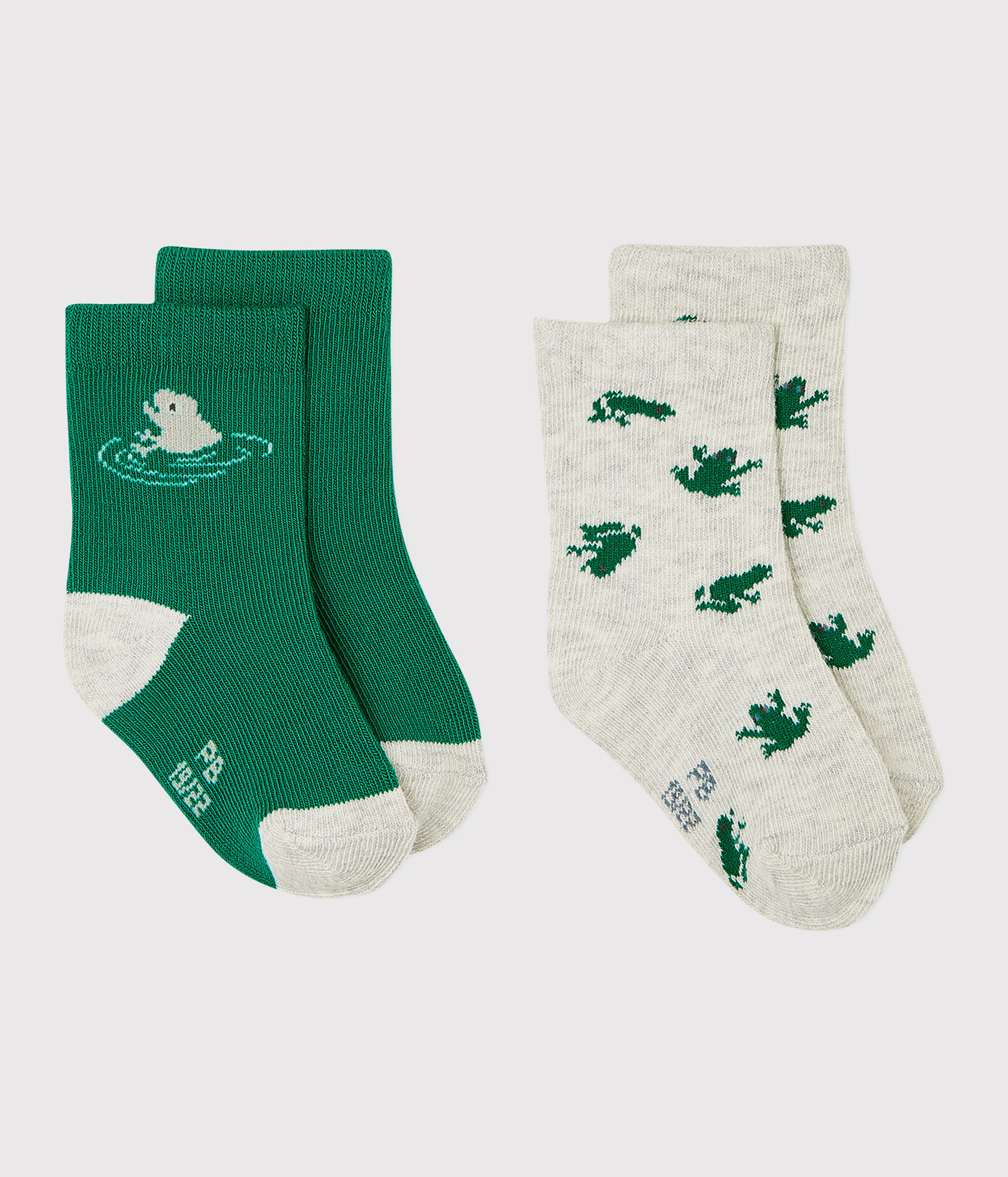 Lot de 2 paires de chaussettes bébé garçon