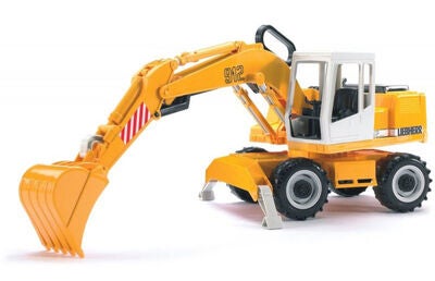 Bruder MAN TGA Construction Truck Og Liebherr Gravemaskin