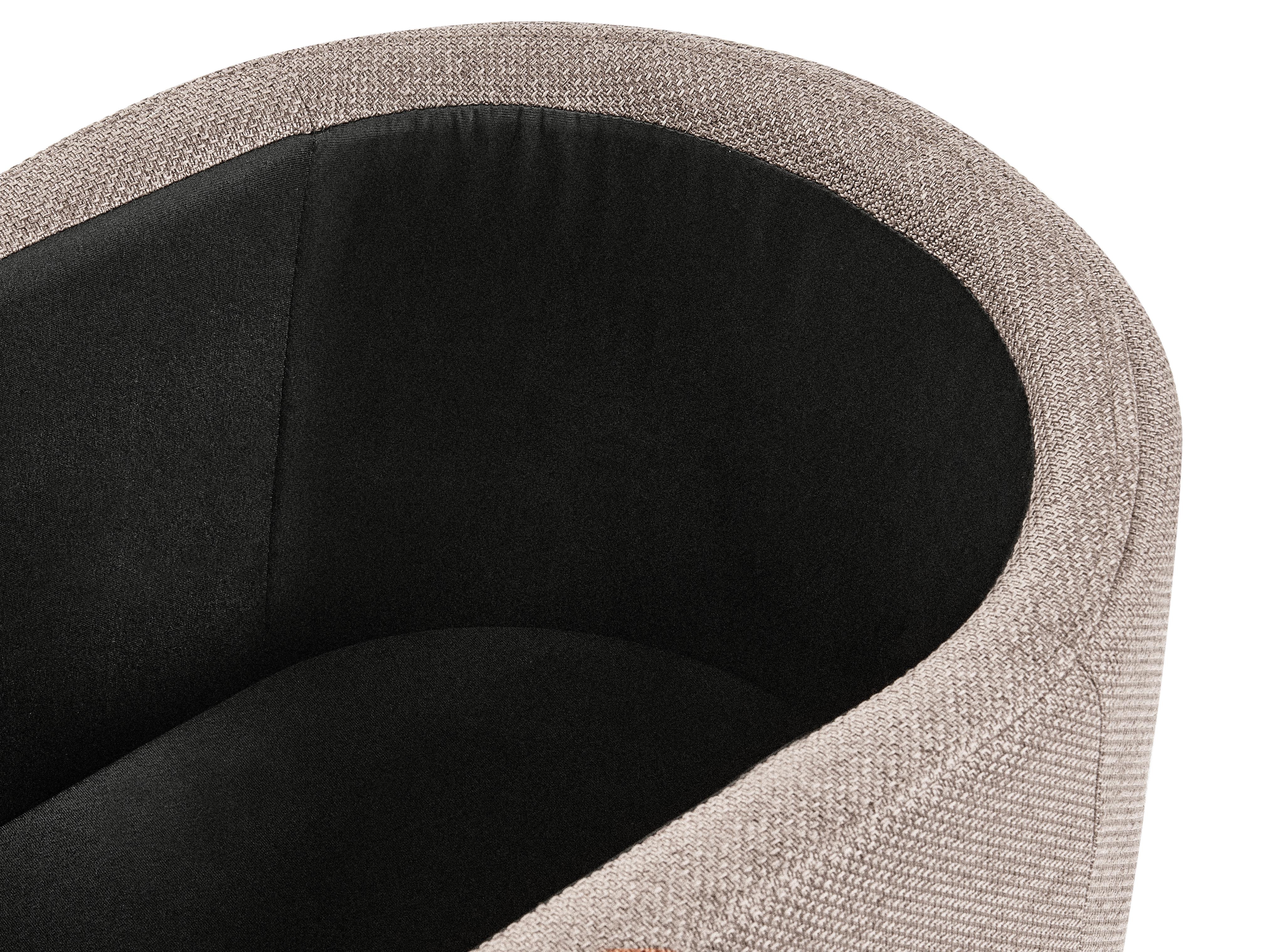 Bankje met opbergruimte HAYWARD Stof 98 cm 44 cm Beige