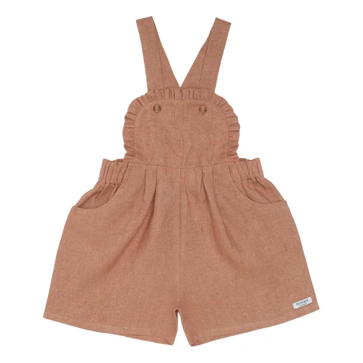Donsje Combishort Bou en Lin | Vieux Rose