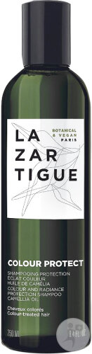 Lazartigue Colour Protect Shampoing Protection Éclat Couleur Huile De Camélia Cheveux Colorés 250ml