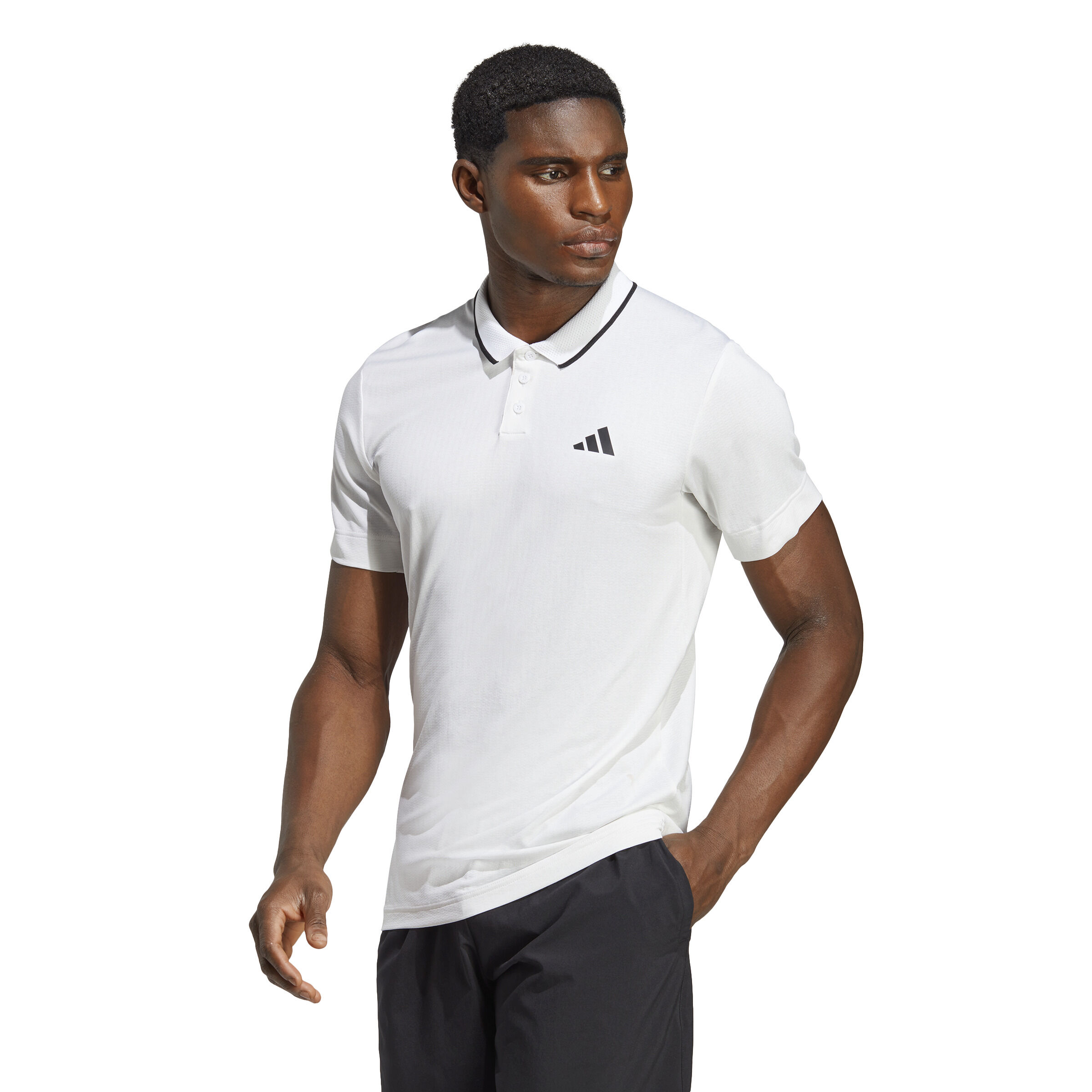 adidas FreeLift Polo Hommes - Blanc