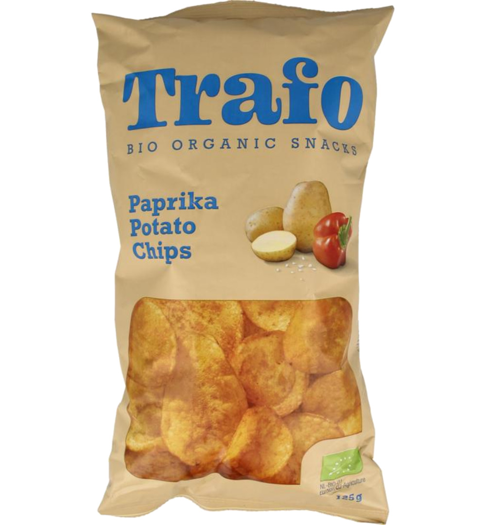Trafo Chips paprika bio (125 gr)