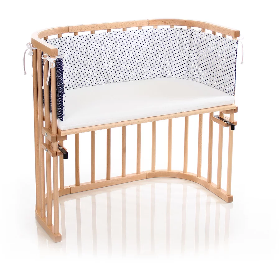 babybay Beistellbett Original natur lackiert extra belüftet
