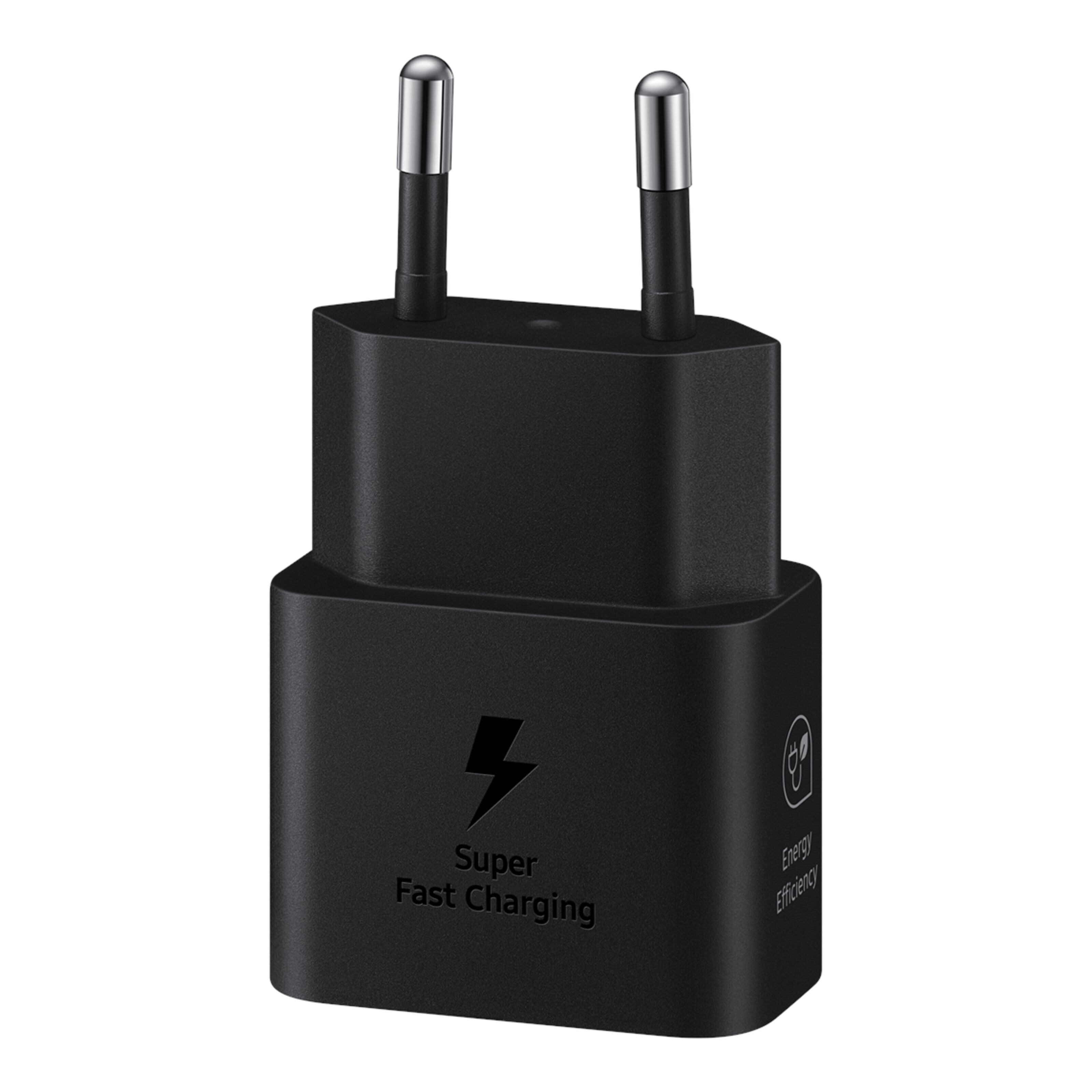 Samsung Original 25 W Hurtiglader USB-C PD Svart