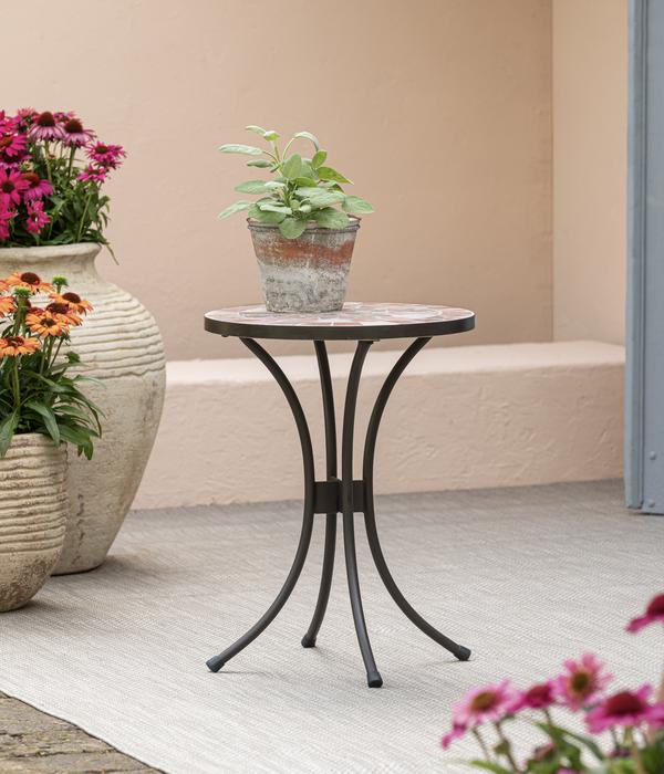 Dehner Blumenhocker Chiara, terra-rosé