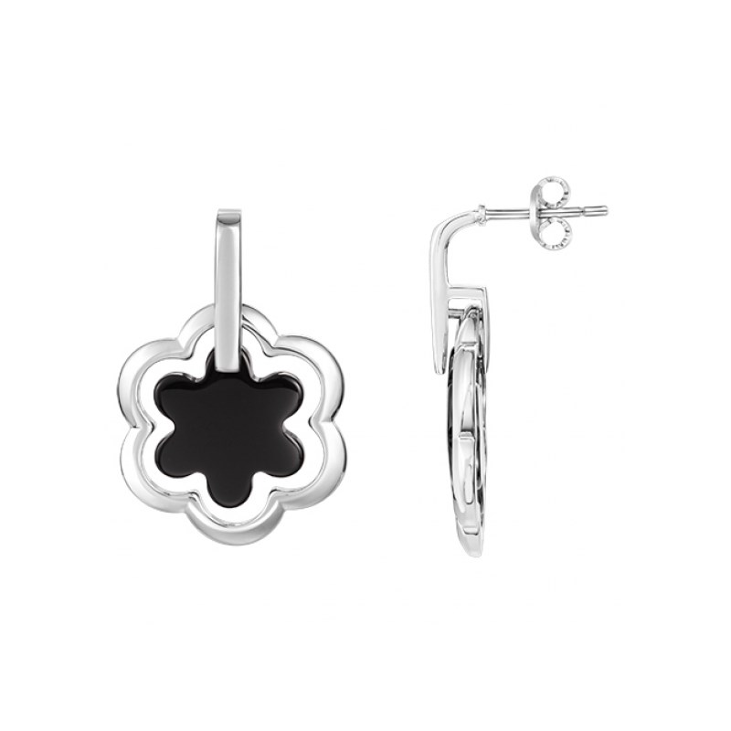 Boucles d'oreilles pendantes en Acier