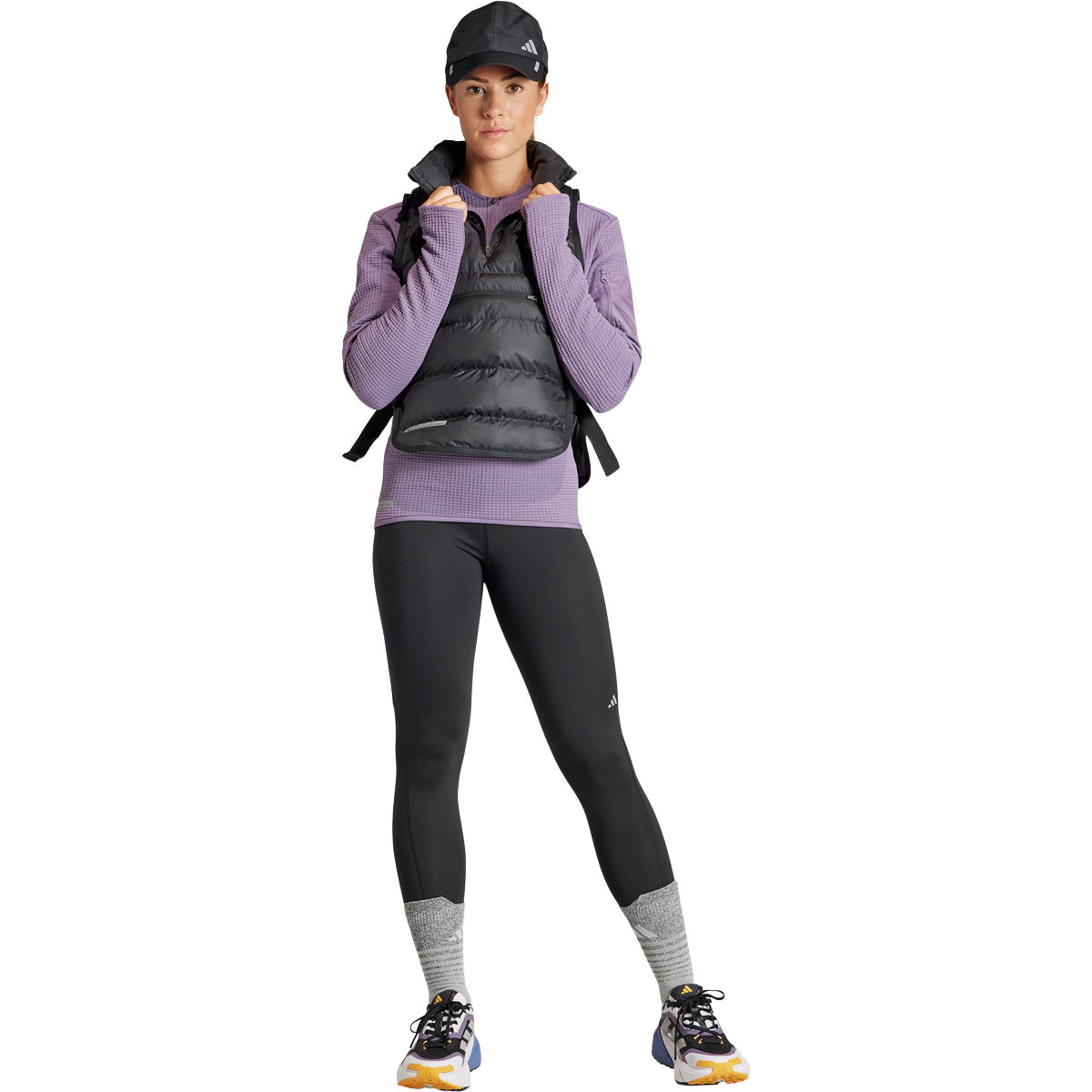 adidas Ultimate Conquer The Elements Cold Ready 1/2 Zip Løbetrøje Dame