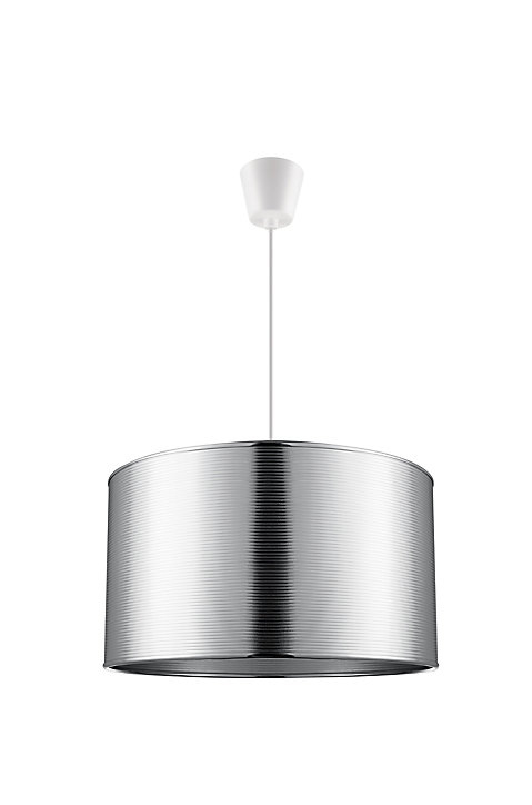 Suspension Tectit GoodHome E27 argent brillant