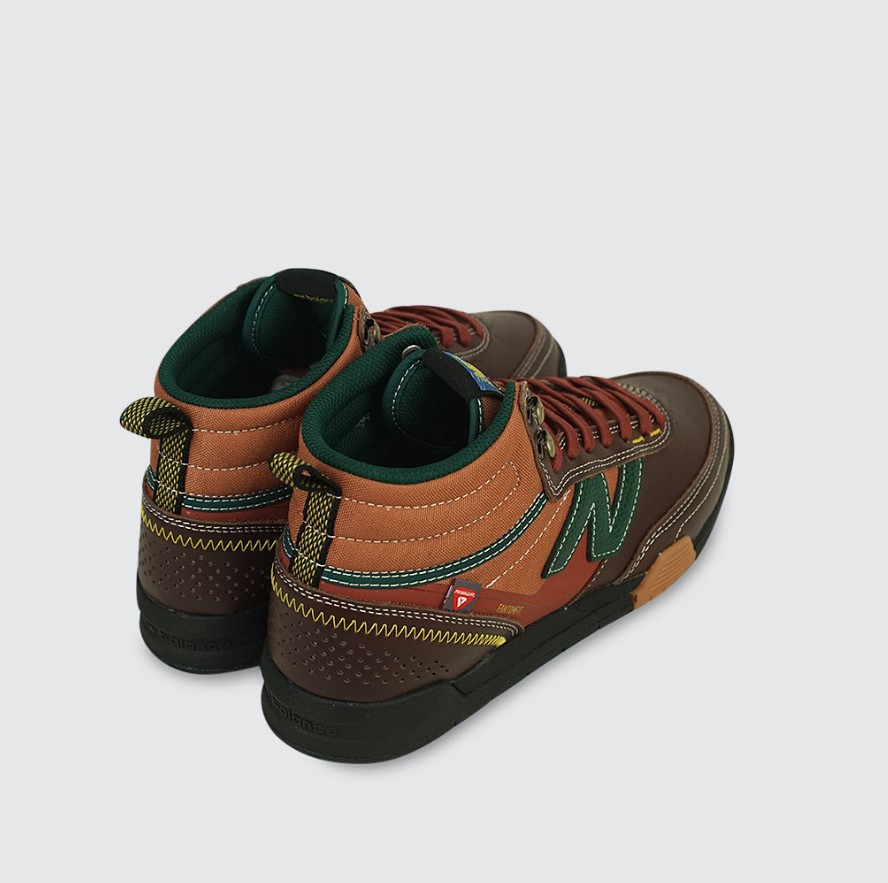 New Balance Numeric NM440 Trail Brown Forest Green 8 US / 41.5 EU