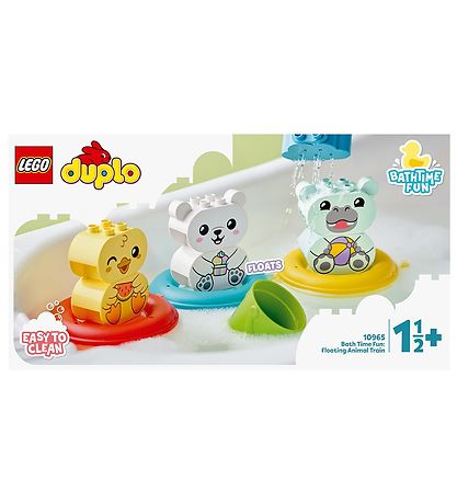 LEGO? DUPLO - Sjov I Bådet: Flydende Dyretog 10965 - 14 Dele