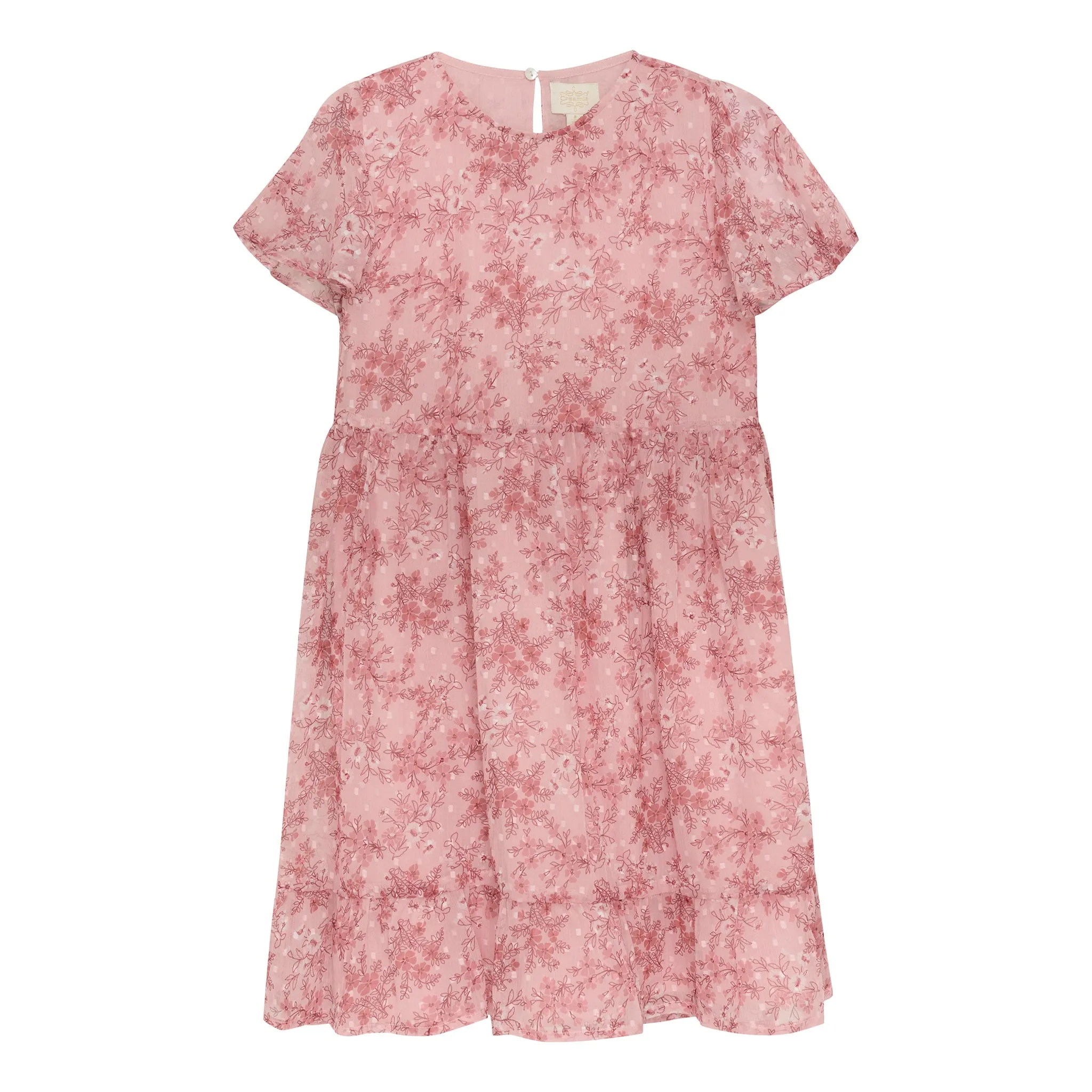 Creamie Robe Fleurs Dobby 7-14ans
