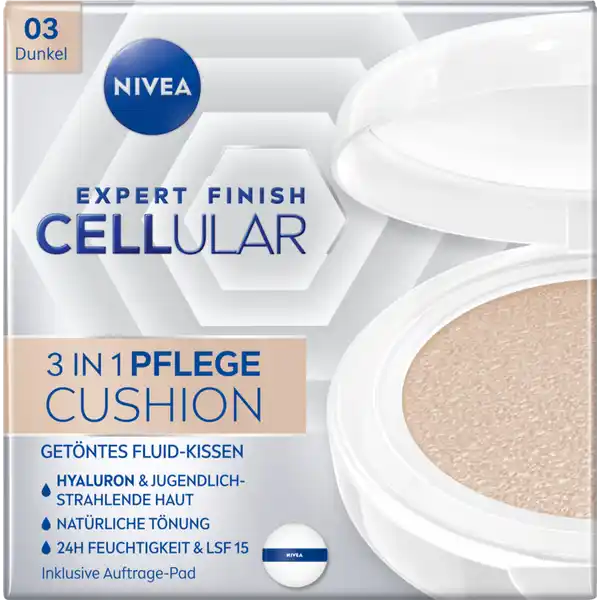 Expert Finish Cellular 3in1 Pflege Cushion 03 Dunkel
