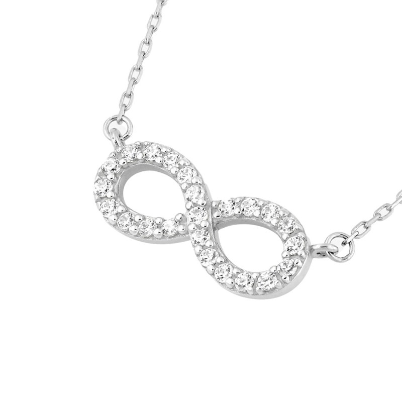 Collier Femme - Oxyde de zirconium - Or 18 Carats - Longueur : 42 cm