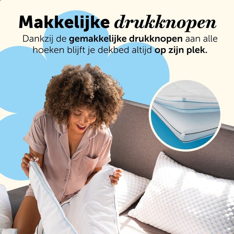 Cloudpillo - 4 Seizoenen Dekbed - 240x200 cm - 3D Air Mesh