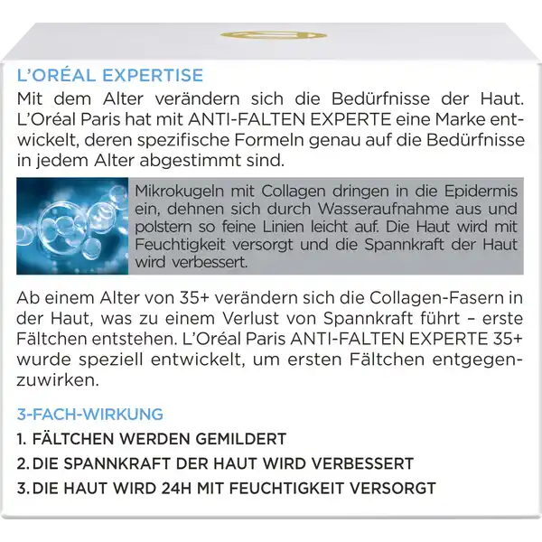 Gesichtscreme Anti-Falten Experte 35+ Tagespflege