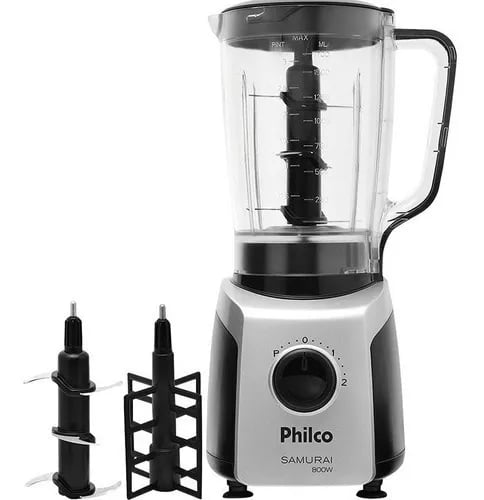 Liquidificador Philco Samurai Premium Processador 1,7l 800w