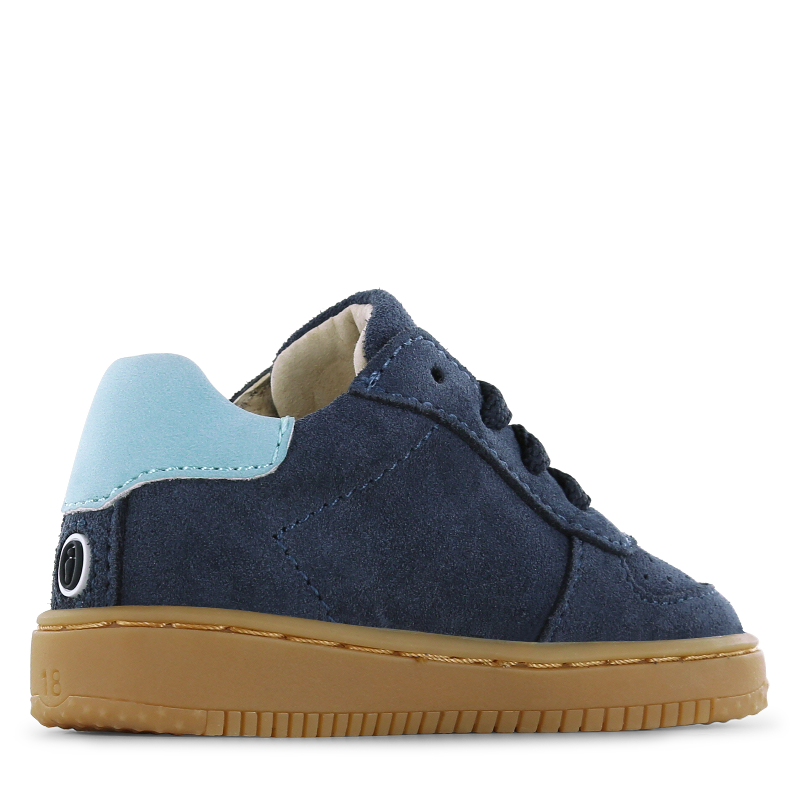 Shoesme Blau Wildleder Sneaker