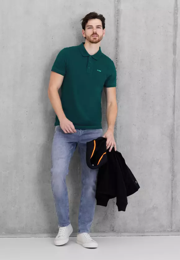 Piquée Poloshirt - bottle green