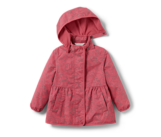 Kinder-Thermo-Regenjacke mit reflektierenden Elementen