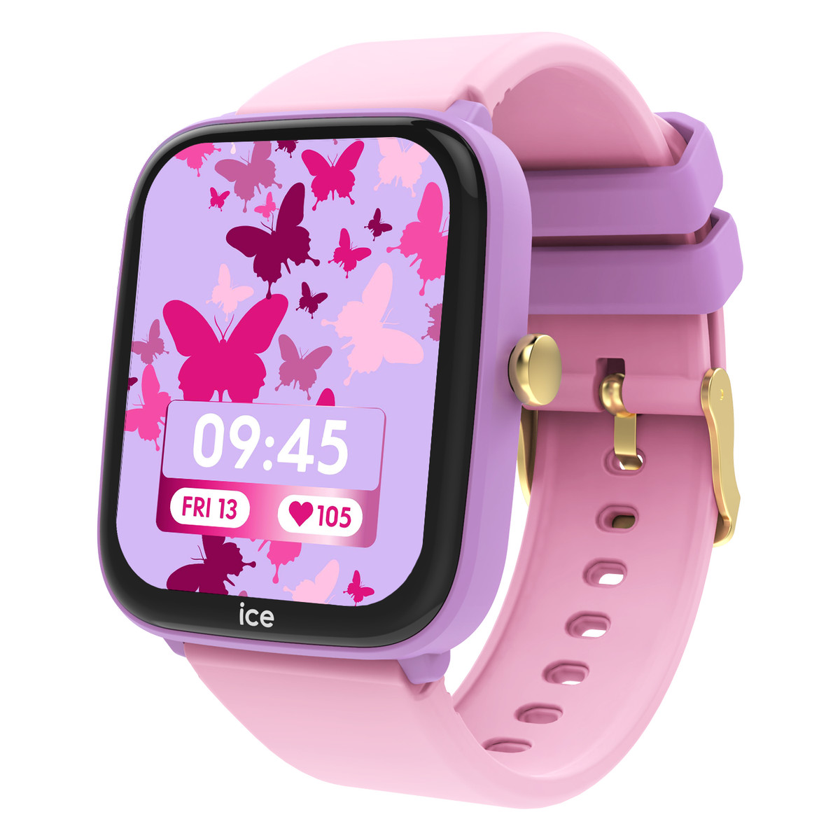 Montre ICE WATCH Ice smart enfant bracelet silicone rose