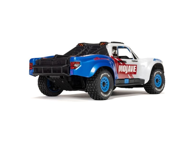 Arrma Desert Truck Mojave GROM BLX 2233S, Weiss 1:16 Brushless 4 X 4 Small Scale Desert Truck RTR mit DSC