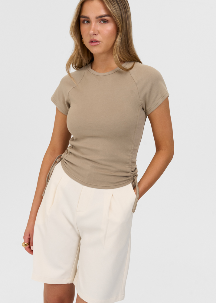 Hannah t-shirt salie groen