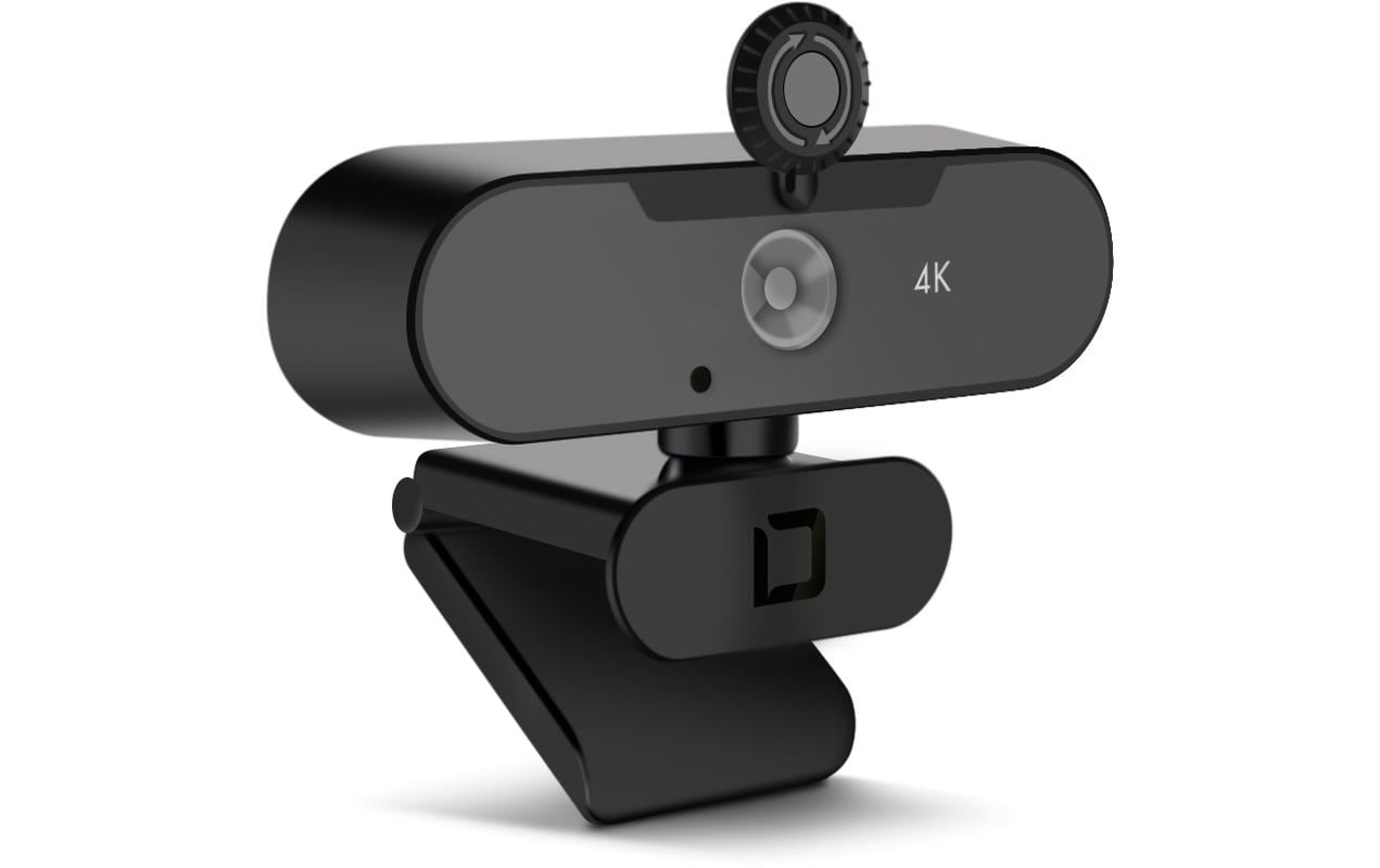 Webcam PRO Plus 4K4K-Webcam mit Digitalmikrofon und Kamera Cover