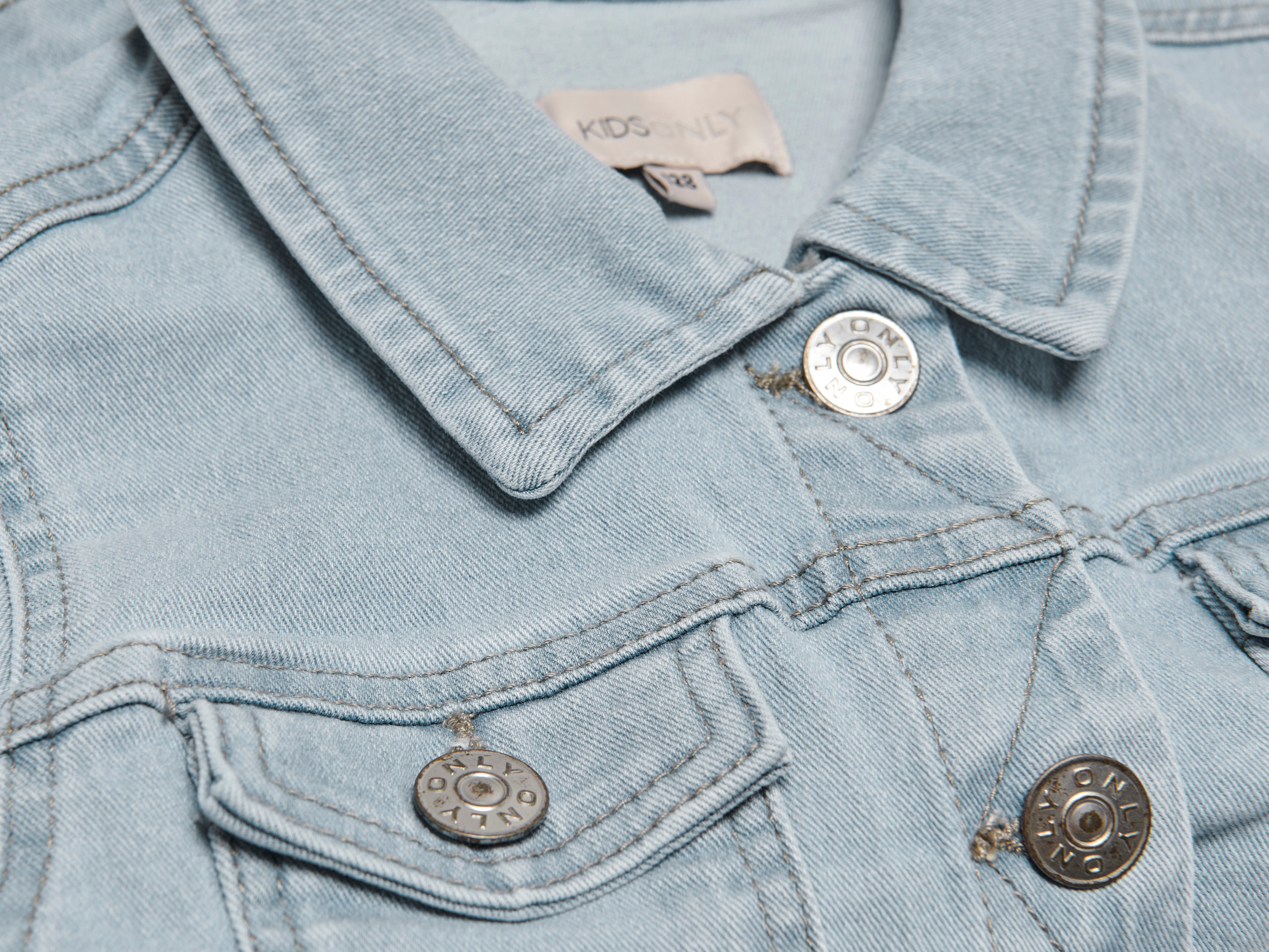 KOGSARA Jeansjacke Light Blue Denim