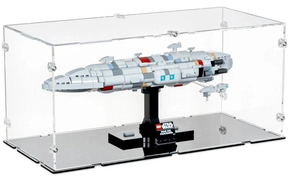 Acryl-Display für Star Wars Home One Starcruiser 75405Elegantes Acryl-Display für die LEGO Sammlung