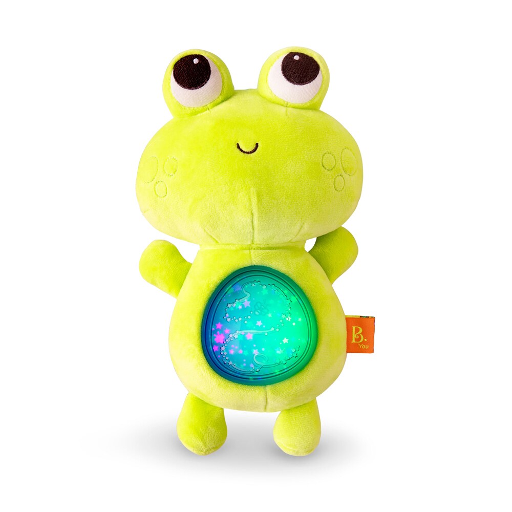 B.TOYS B. Twinkle Tummies - Frosch mit Licht und Sound