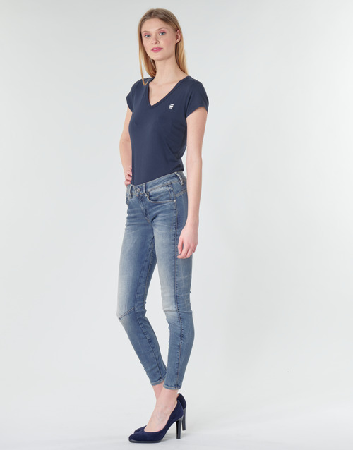 G-Star Raw - ARC 3D MID SKINNY WMN - Bleu