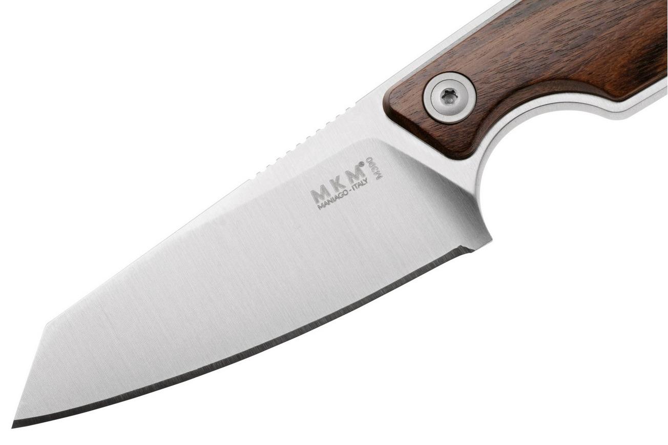 MKM Makro 2 Sheepfoot MK-MA02-S Santos Wood, vaststaand mes, Jesper Voxnaes design