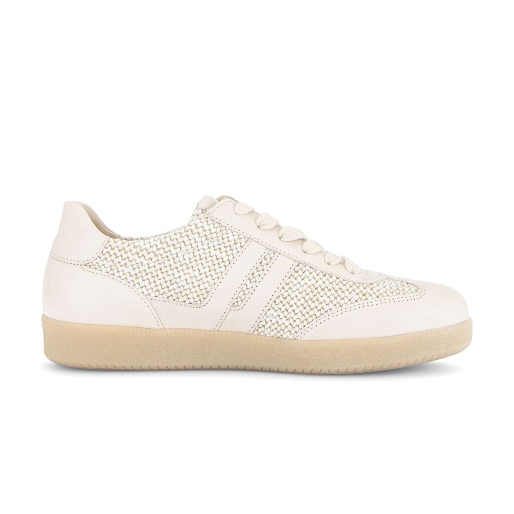 Lage sneaker beige