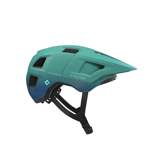 Lazer Finch Kineticore Cykelhjelm Turkis/Blå