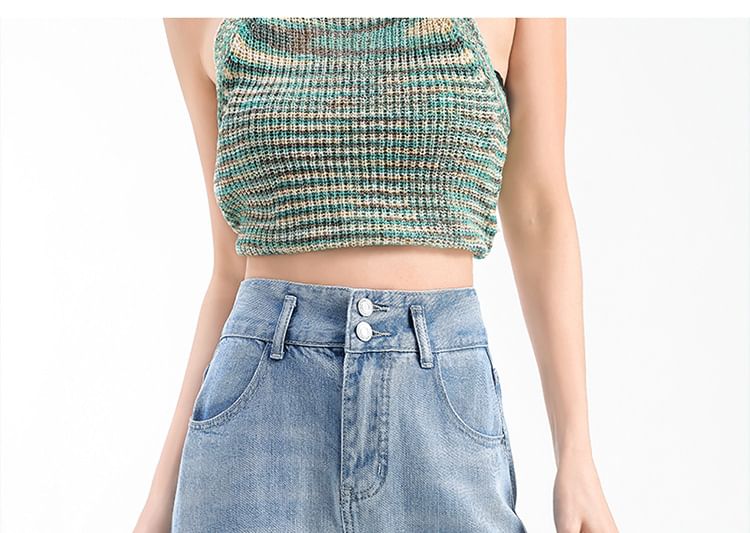 Notica - High Rise Washed Wide Leg Jeans (diverse designs)