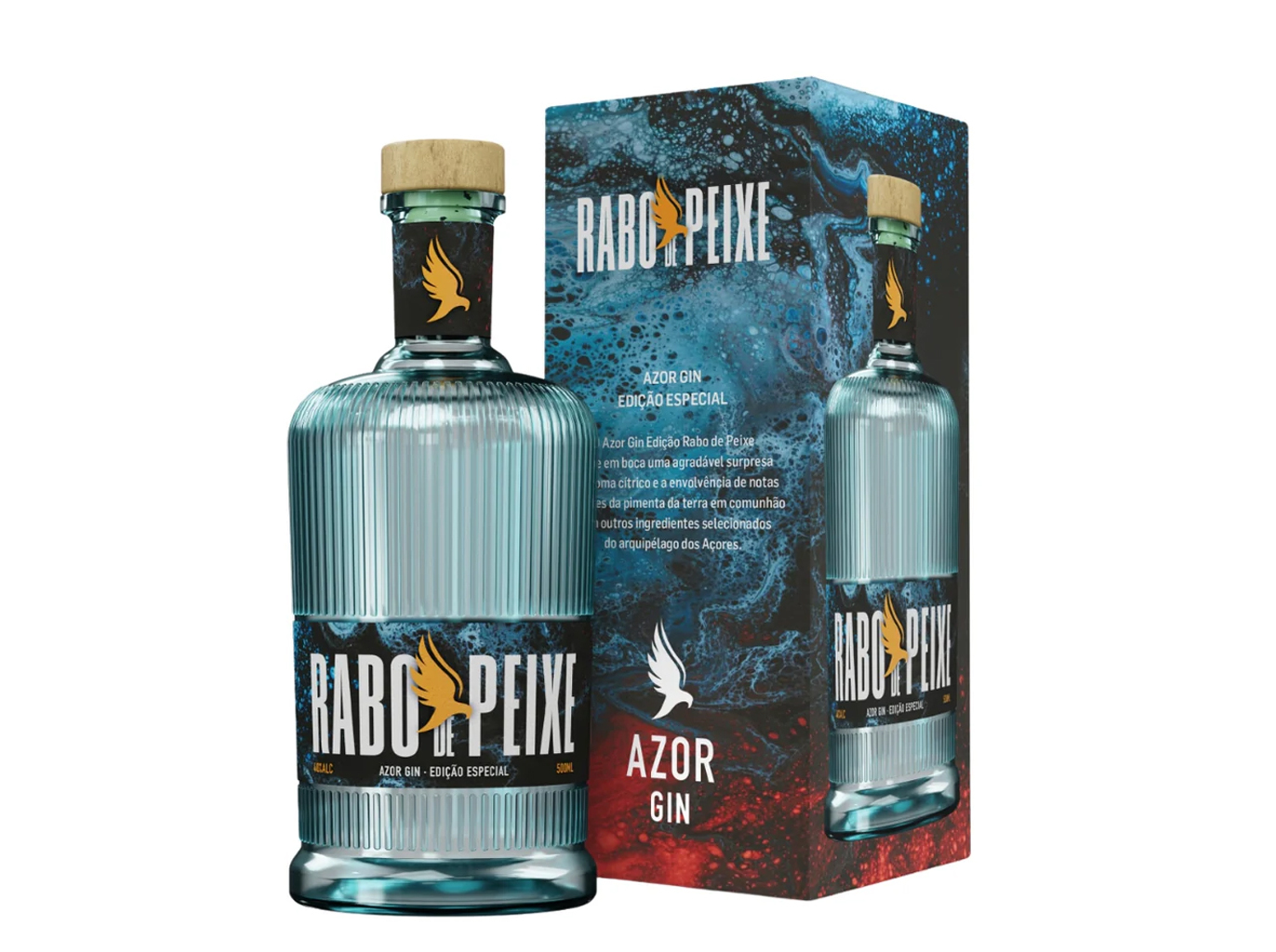 GIN AZOR EDIÇÃO RABO PEIXE 0.50L