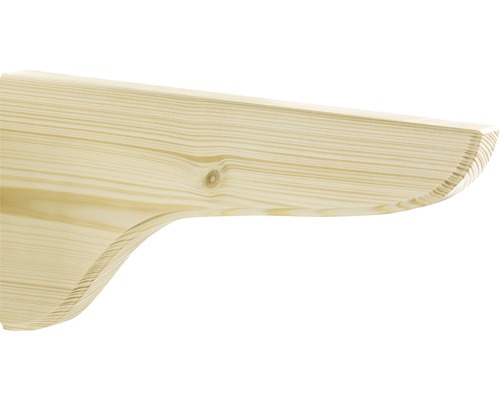 Houten console Basic 240 mm sparren naturel