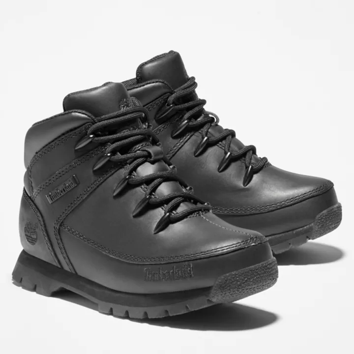 Chaussures de randonnée Euro Sprint junior en noir