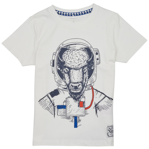 Name it - NKMNADIZA SS TOP PS - Blanc