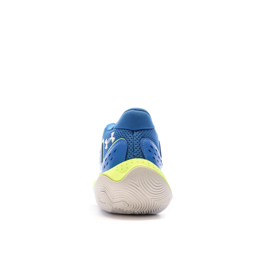 Under Armour Chaussures de Basketball Bleu/Vert Mixte Under Armour Jet 23