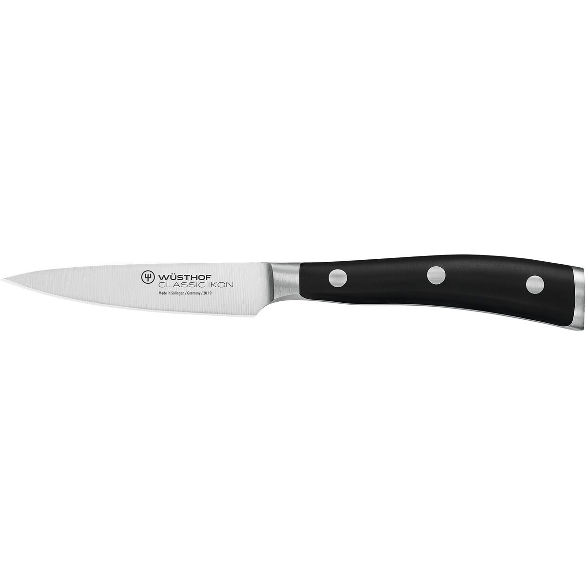 Classic Ikon Skrellekniv Svart 9 cm