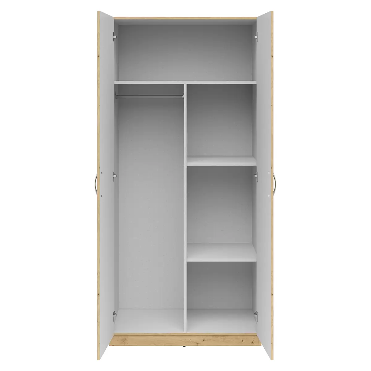 Kleiderschrank 2-trg Casao 2D Braun