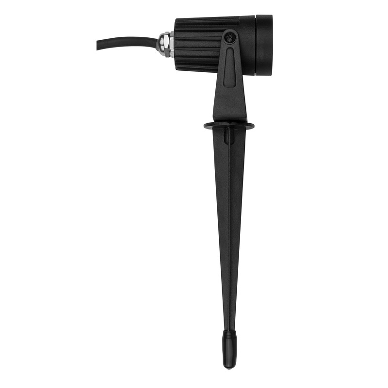 Luceco LED Tuinspot met grondpen IP66 3W 200lm 4000K Zwart