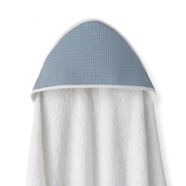 Interbaby Toalha de Banho 100x100 Algodão Nido de Abeja Petrola
