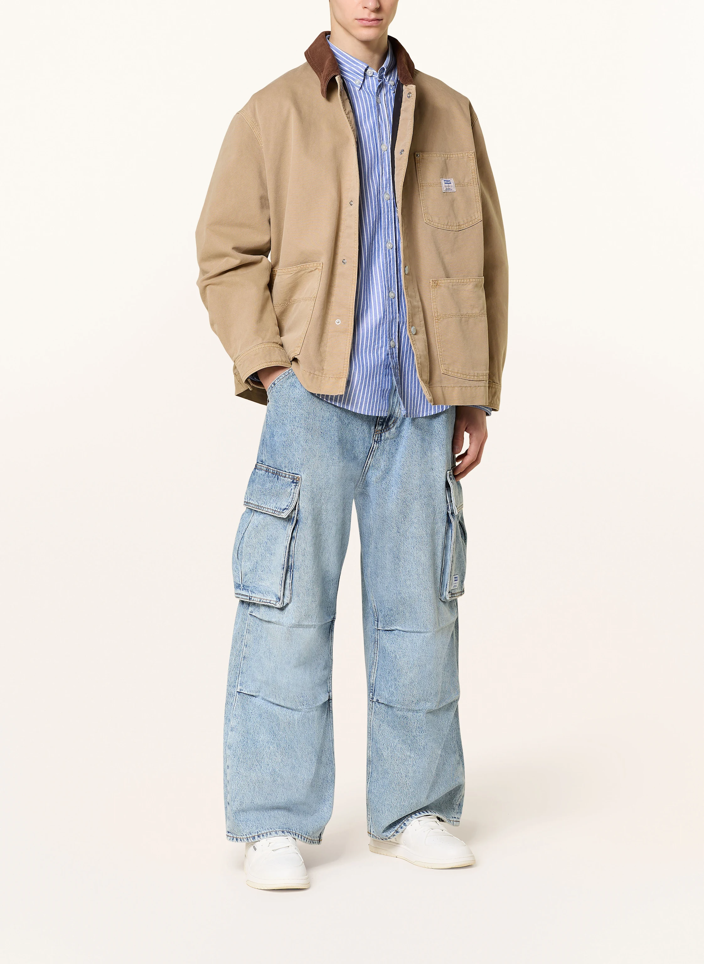HUGO BLUE Cargo-Jeans ENORA Regular Fit