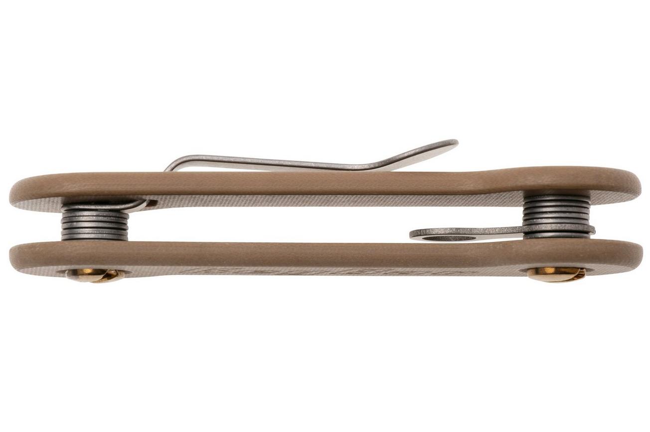 KeyBar Coyote Brown G10, KBR263, sleutel organiser