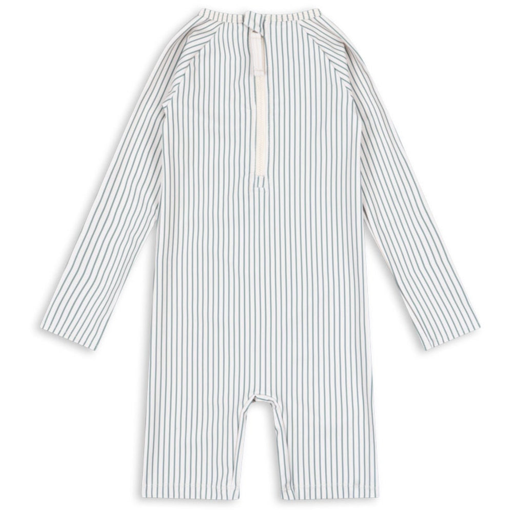 Køb Konges Sløjd Tea Stripe Aster Onesie Grs