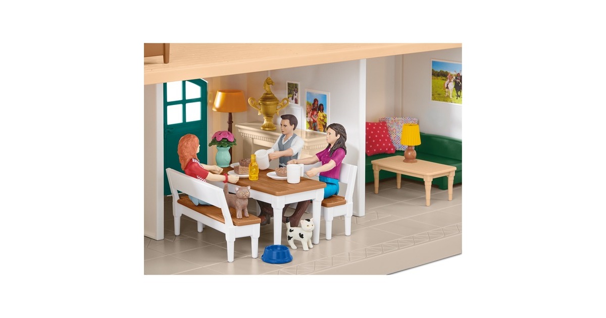 SchleichHorse Club - Country huis en stal speelfiguur  (42551)