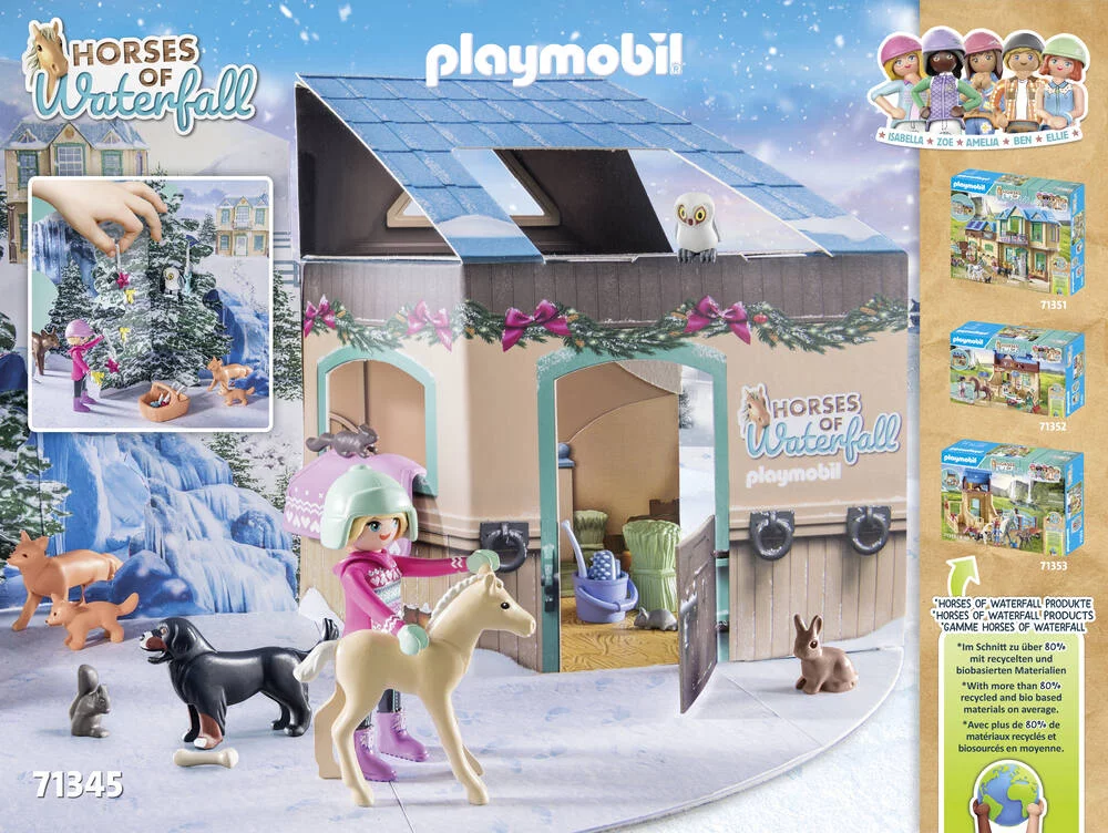 CALENDRIER DE L'AVENT- LA MAGIE DE NOEL - EQUESTRE -71345